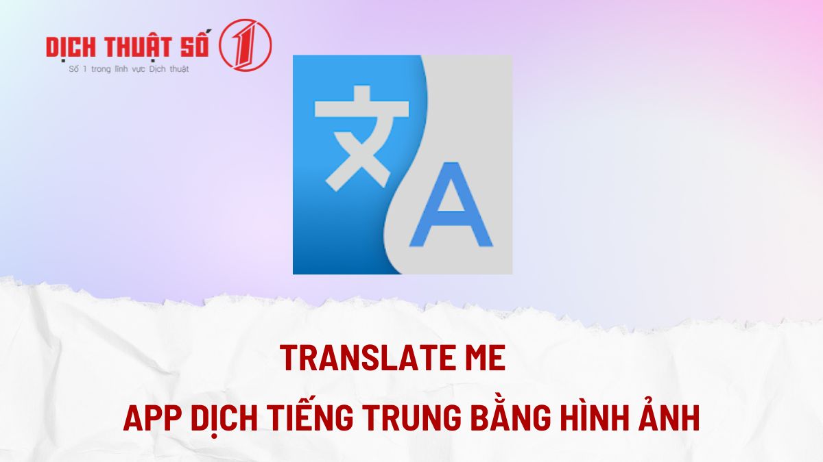 dịch tiếng trung bằng hình ảnh