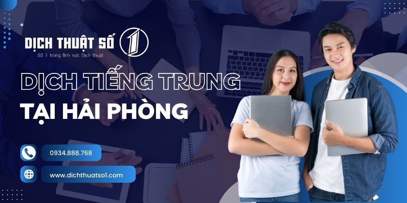 dịch thuật công chứng tiếng Trung uy tín tại Hải Phòng