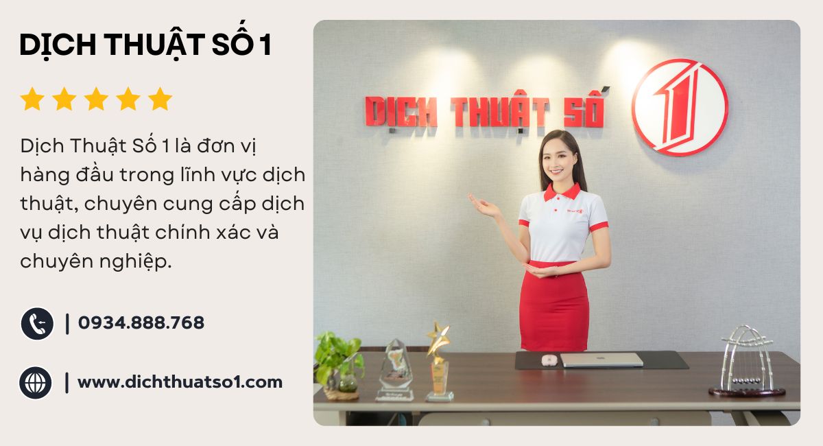 Dịch Thuật Số 1