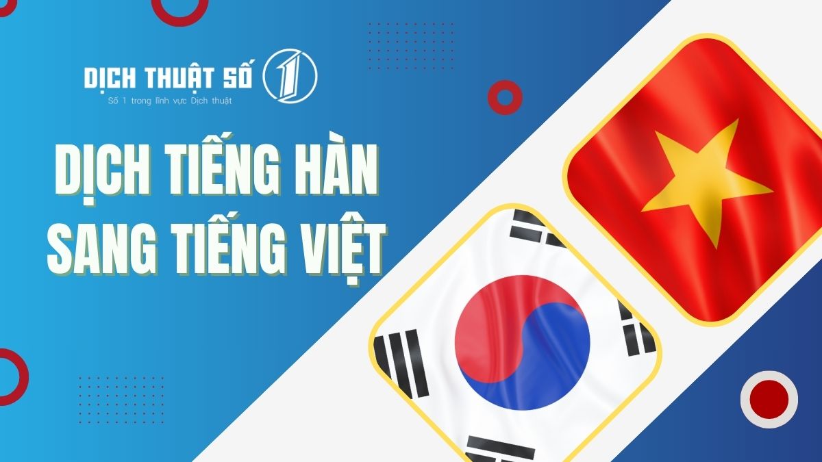 Vai trò của dịch vụ dịch thuật tiếng Hàn sang tiếng Việt