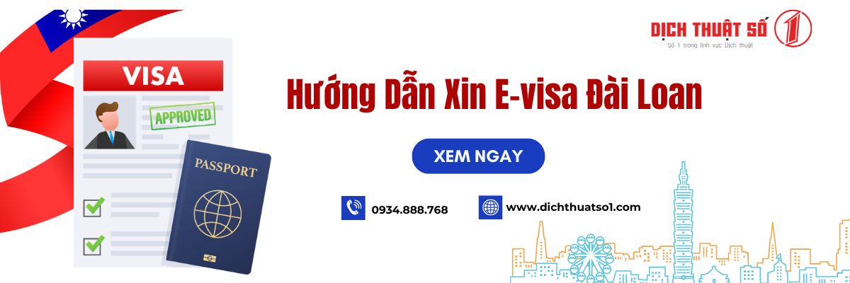 E-visa Đài Loan