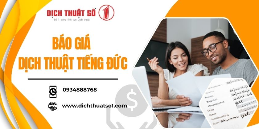 Giá Dịch Thuật Tiếng Đức 