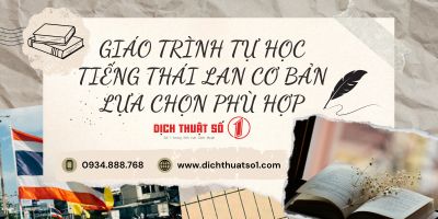 Top 6 giáo trình tiếng Thái cơ bản được ưa chuộng nhất hiện nay