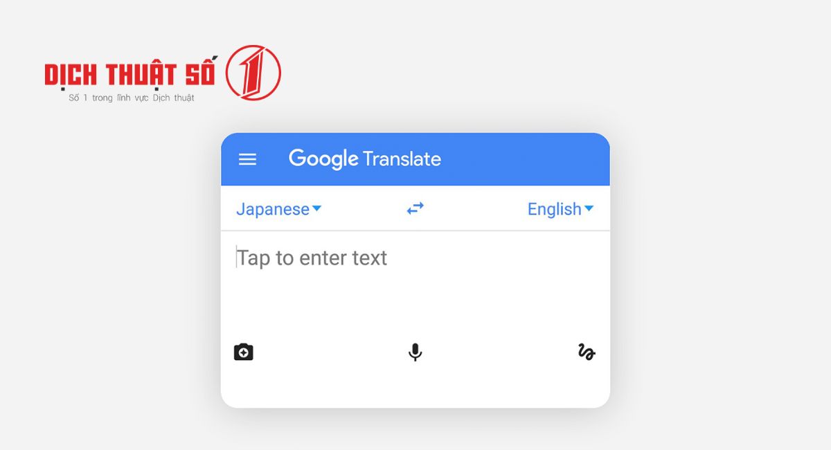 Google dịch tiếng Nhật sang tiếng Anh có chính xác không