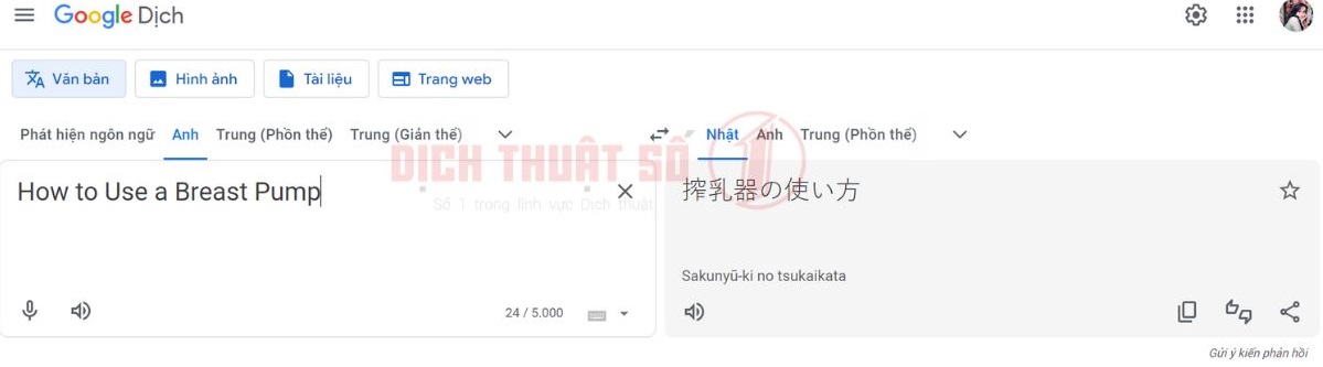 Google Dịch Từ Tiếng Anh Sang Tiếng Nhật Liệu Có Chính Xác