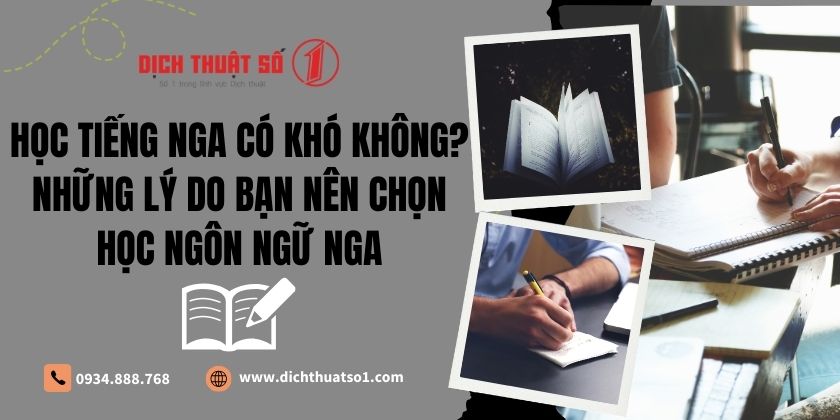 Học tiếng Nga có khó không? Những lý do bạn nên chọn học ngôn ngữ Nga