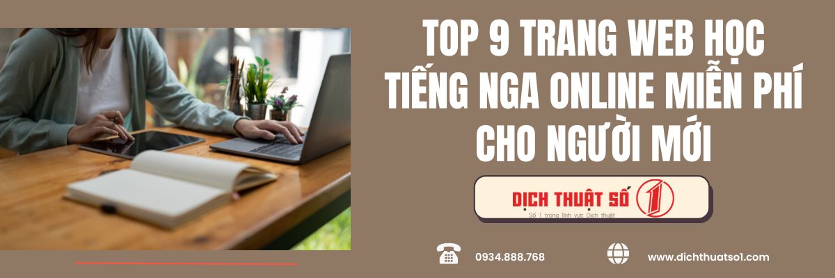 Tổng hợp trang web học tiếng Nga online cơ bản cho người mới bắt đầu