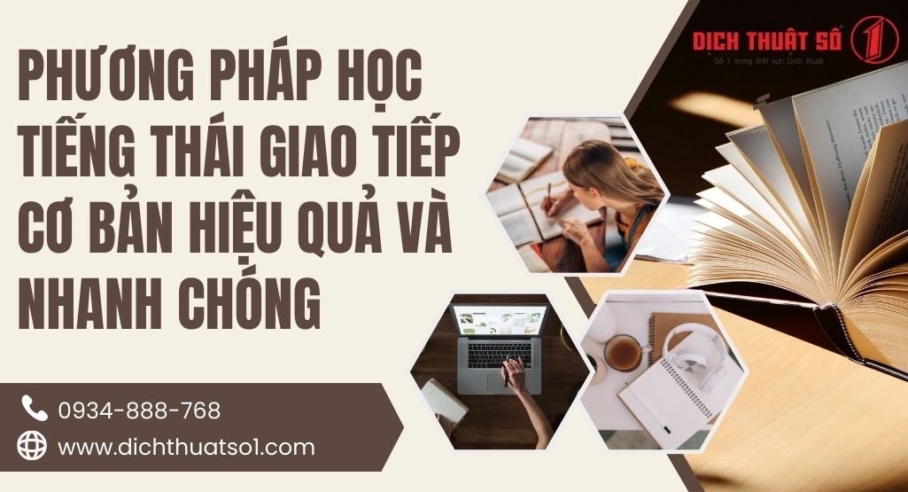 Phương pháp học tiếng Thái giao tiếp cơ bản hiệu quả và nhanh chóng