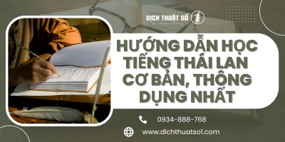 Tổng hợp phương pháp học tiếng Thái Lan cơ bản từ A - Z cho người mới