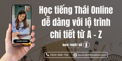 Học tiếng Thái online - Lựa chọn lý tưởng cho người bận rộn