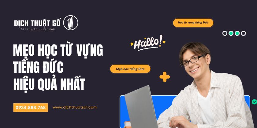 Cách học từ vựng tiếng Đức hiệu quả