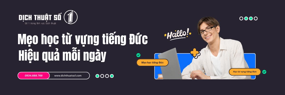 Cách học từ vựng tiếng Đức hiệu quả