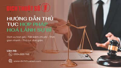 Hướng Dẫn Thủ Tục Hợp Pháp Hoá Lãnh Sự Bỉ - Cập Nhật Mới Nhất