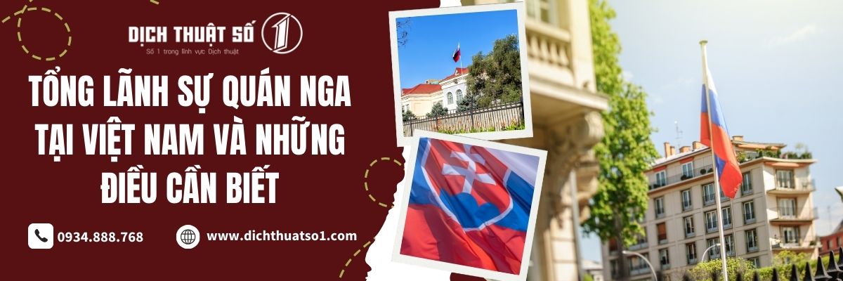 Tầm quan trọng của tổng Lãnh sự quán Nga tại Việt Nam