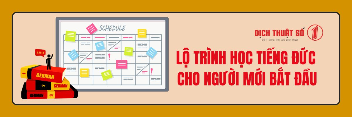 Lộ trình học tiếng Đức cho người mới bắt đầu