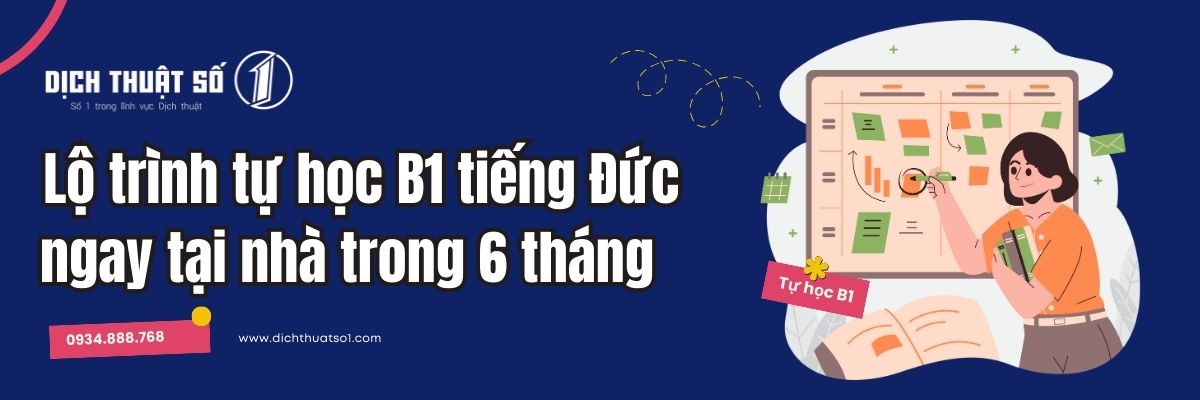 Phương pháp tự học tiếng Đức B1 thần tốc trong 6 tháng