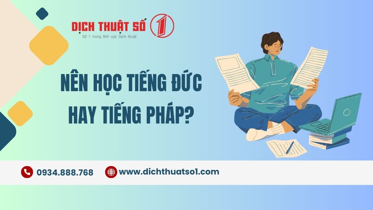 nên học tiếng đức hay pháp