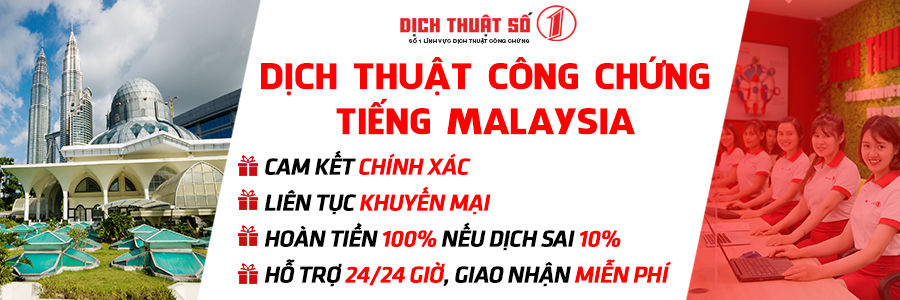 Dịch Thuật Tiếng Malaysia Sang Tiếng Việt Online Chuẩn Nhất