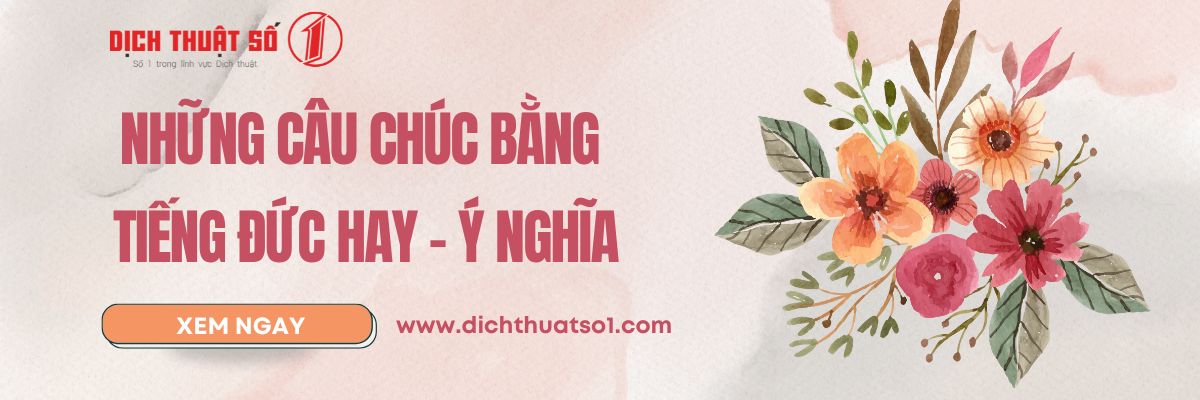 Những Câu Chúc Bằng Tiếng Đức