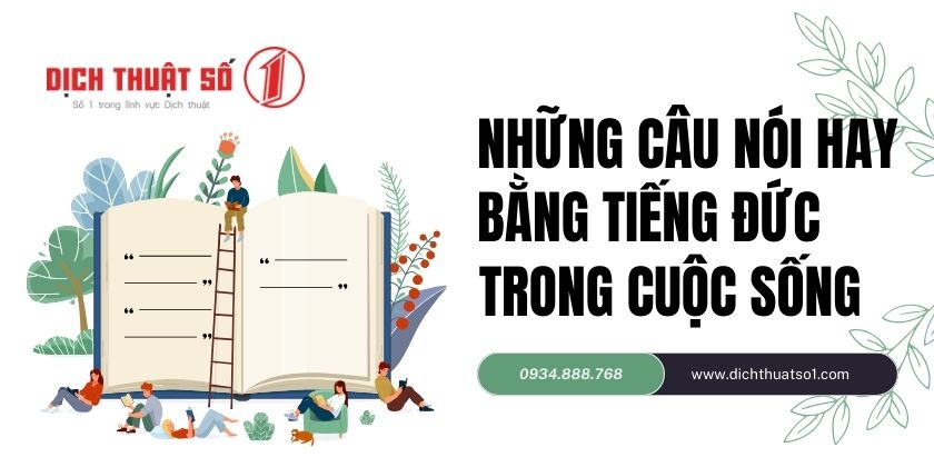 Những câu nói hay tiếng Đức 