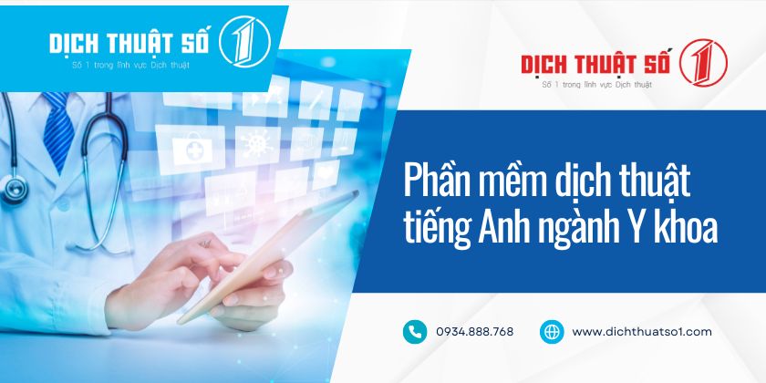 Tổng hợp phần mềm hỗ trợ dịch tiếng Anh Y khoa