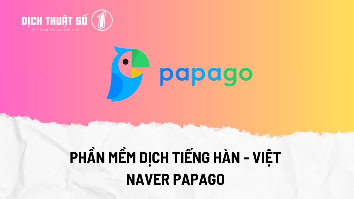 phần mềm dịch tiếng hàn sang tiến việt