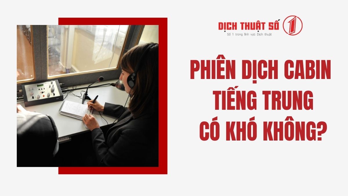 phiên dịch cabin tiếng trung 