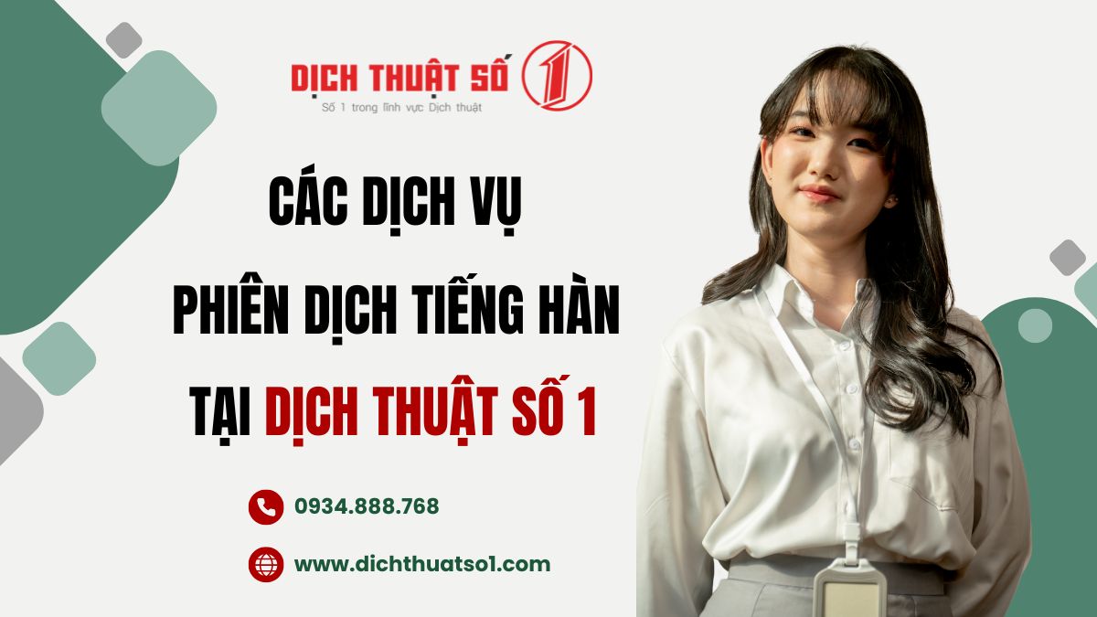 phiên dịch tiếng hàn