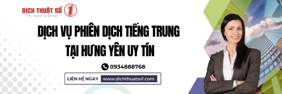  Phiên Dịch Tiếng Trung Tại Hưng Yên