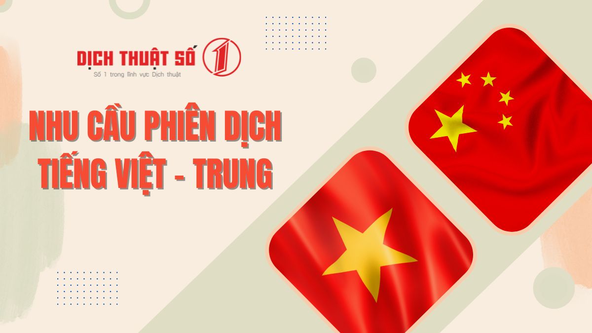 phiên dịch tiếng Việt sang Trung Quốc 