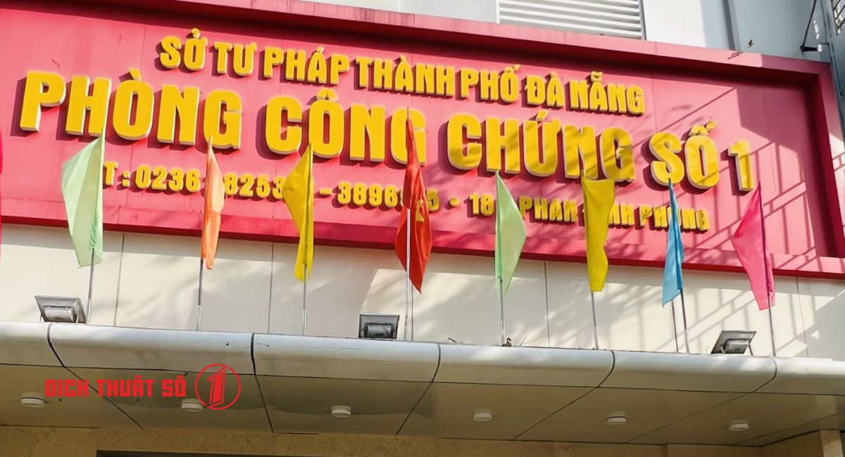 Công chứng tư pháp là hoạt động được thực hiện bởi Phòng công chứng Quận/huyện