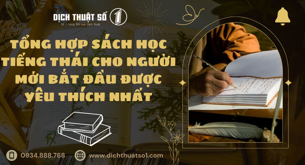 Tổng hợp sách học tiếng Thái cho người mới bắt đầu được yêu thích nhất