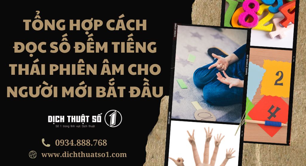 Tổng hợp cách đọc số đếm tiếng Thái phiên âm cho người mới bắt đầu