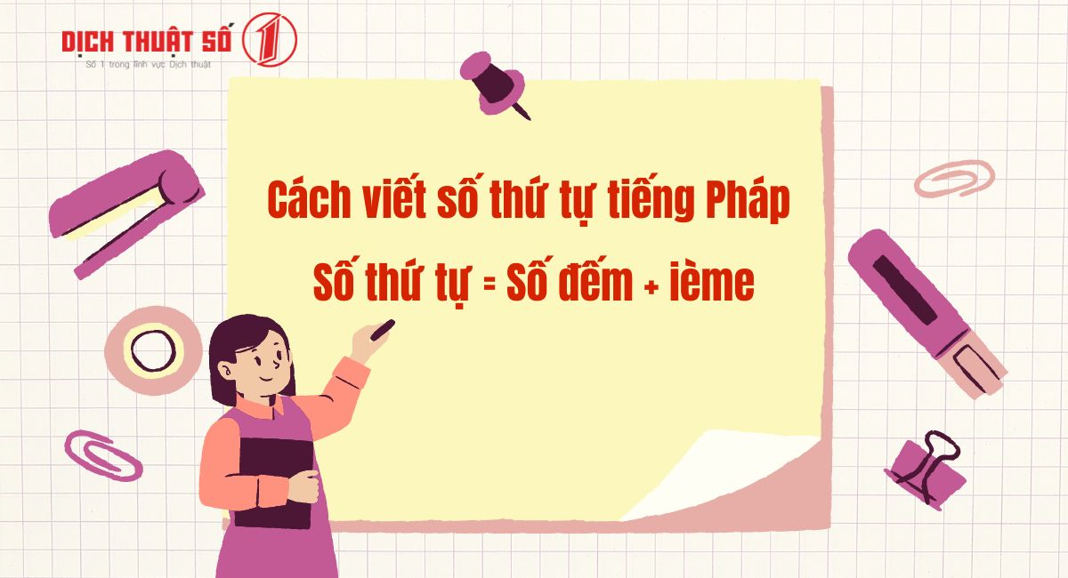 số thứ tự tiếng pháp