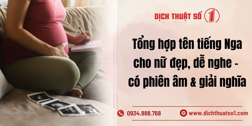 Tổng hợp tên tiếng Nga cho nữ đẹp, dễ nghe - có phiên âm & giải nghĩa