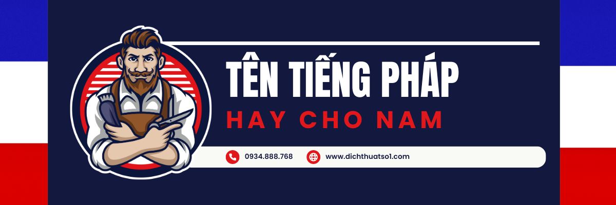 tên tiếng Pháp hay cho nam