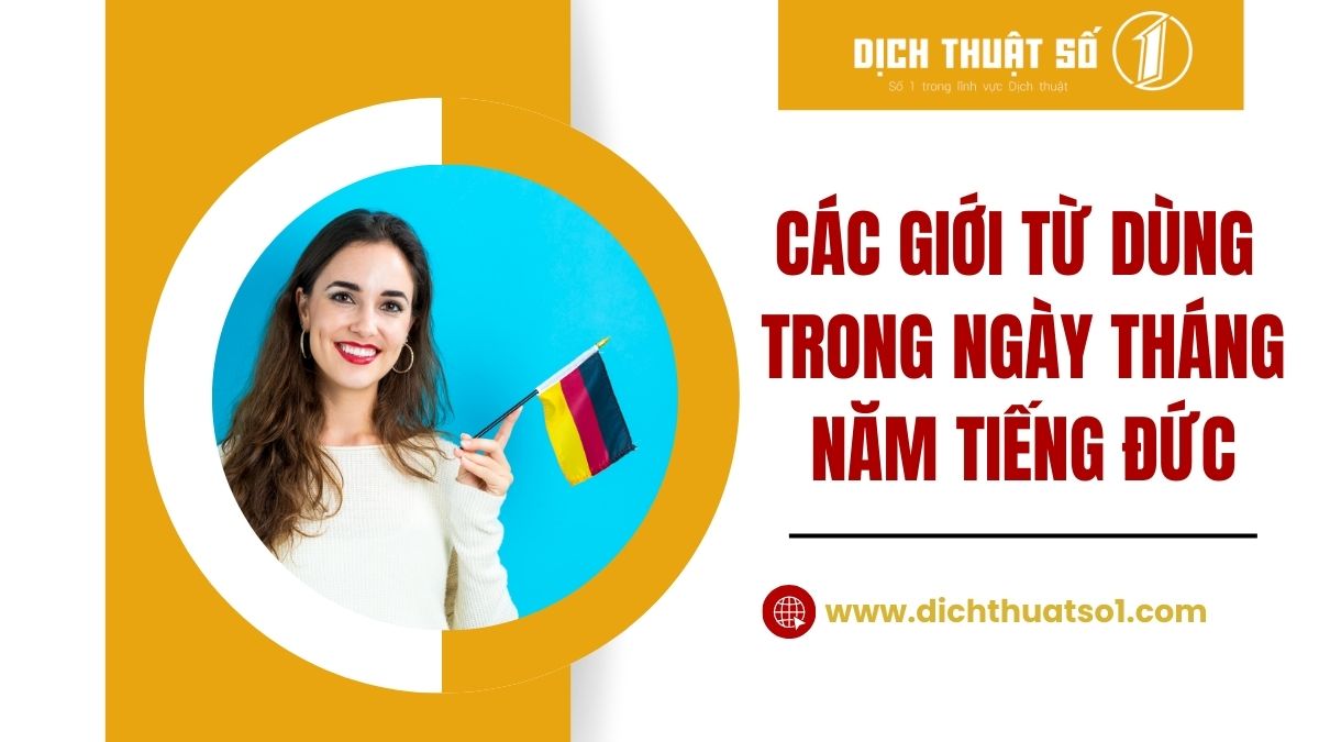 tháng trong tiếng Đức