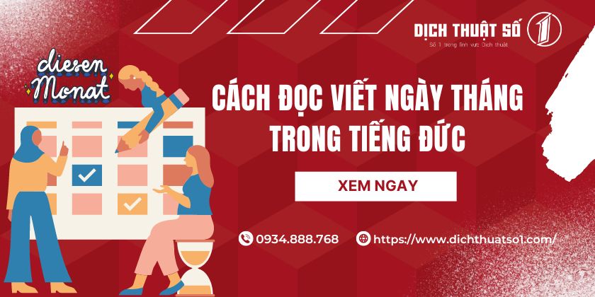 Tháng Trong Tiếng Đức