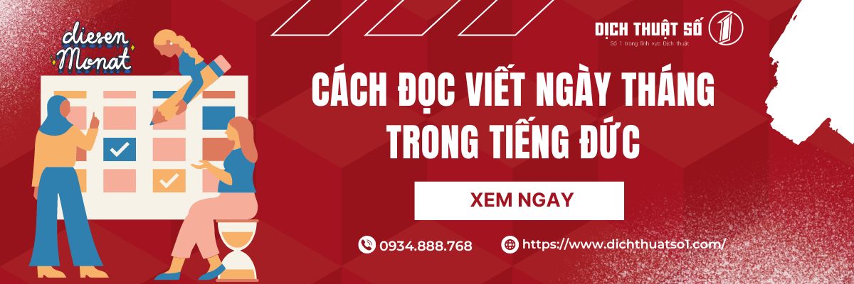 Tháng Trong Tiếng Đức