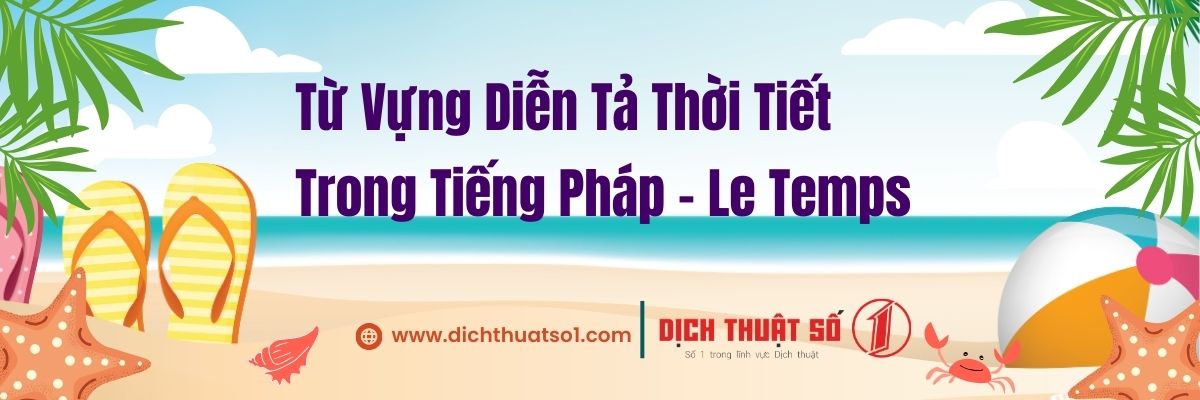 Thời Tiết Trong Tiếng Pháp