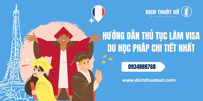 Thủ Tục Làm Visa Du Học Pháp