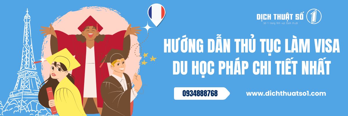 Thủ Tục Làm Visa Du Học Pháp