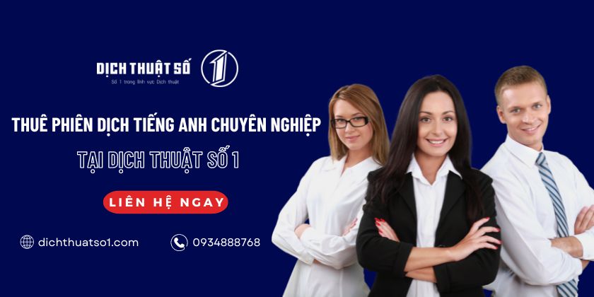 Thuê Phiên Dịch Tiếng Anh