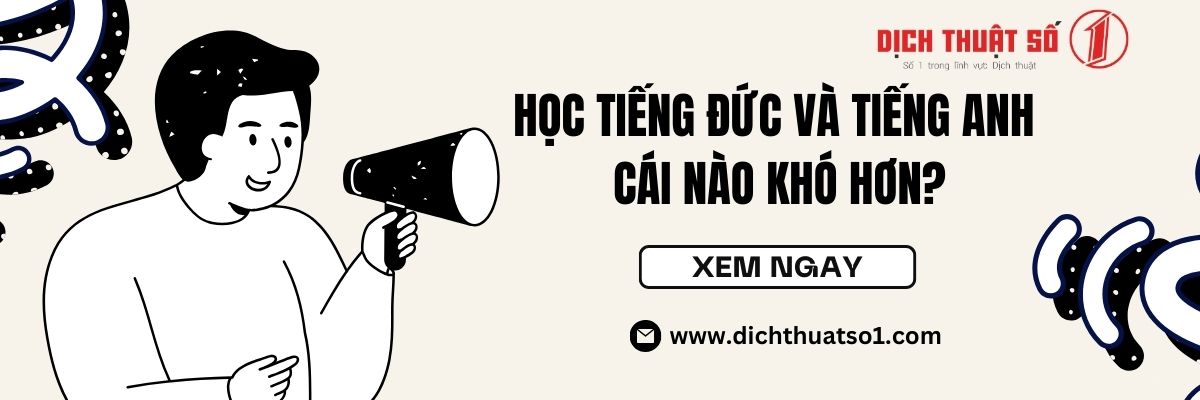 tiếng Đức và tiếng Anh cái nào khó hơn