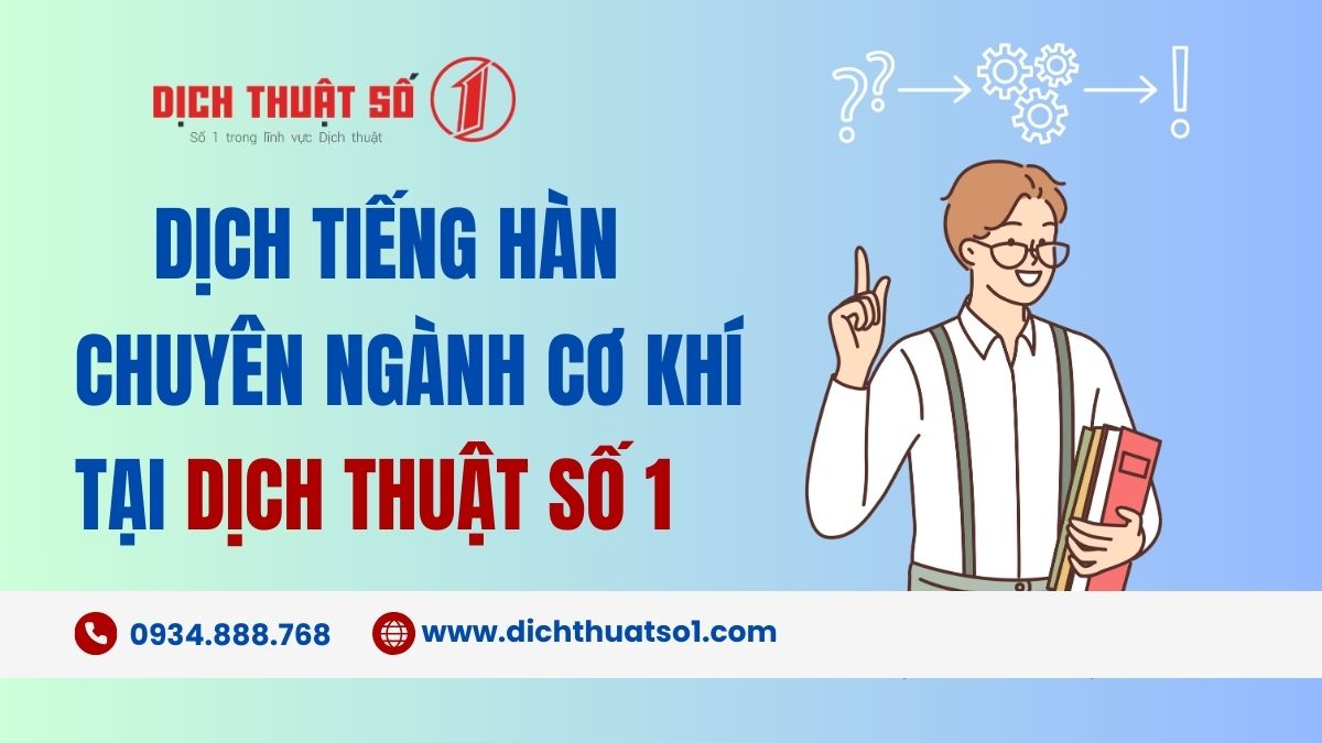 tiếng hàn chuyên ngành cơ khí