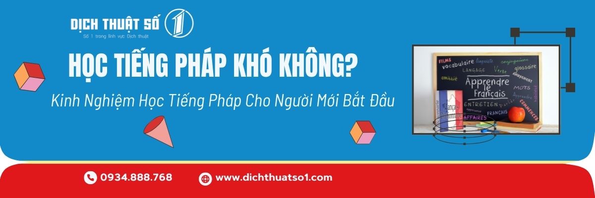 Tiếng Pháp Có Khó Không