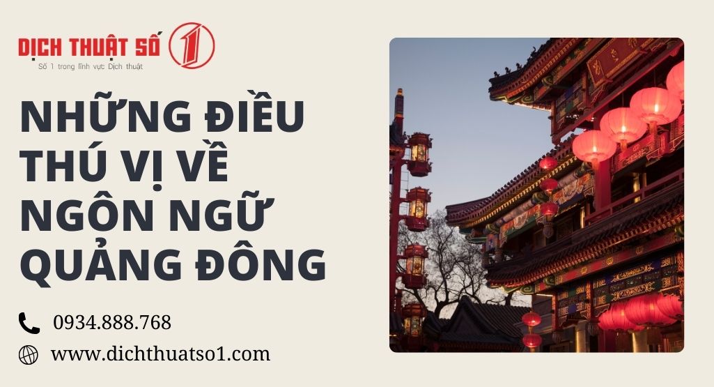 Tiếng Quảng Đông: Nguồn gốc, lịch sử và vai trò trong xã hội hiện nay