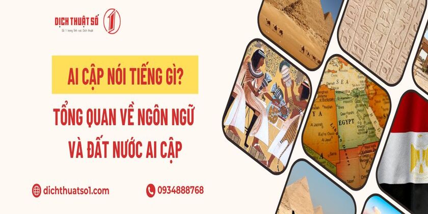 Tìm hiểu về tiếng Ai Cập 