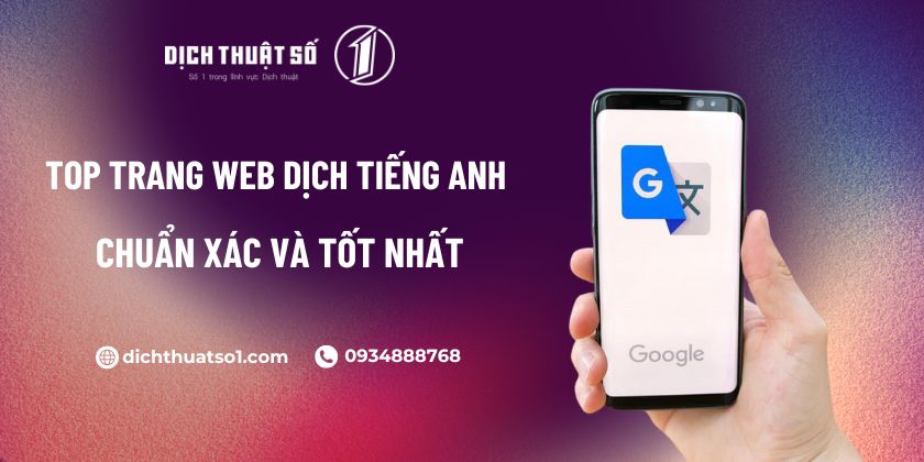 Trang Web Dịch Tiếng Anh 