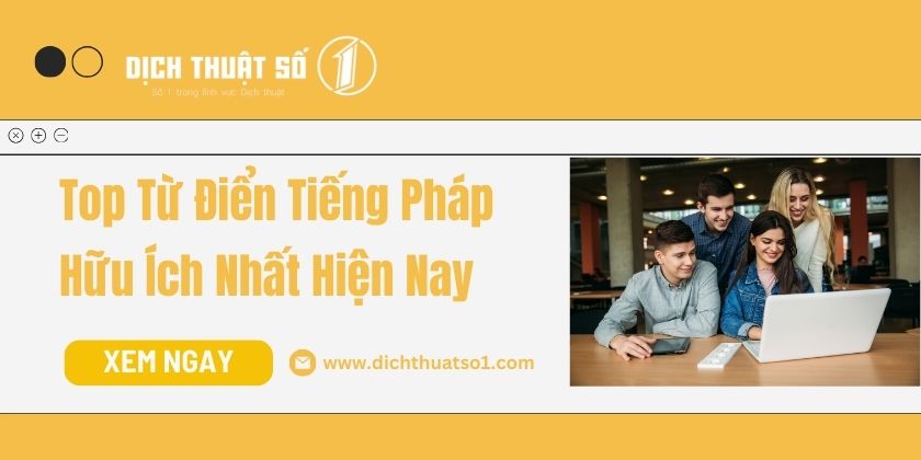 Từ Điển Tiếng Pháp